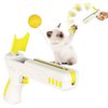 Petme Tender New Interactive Cat Feather Bordom Ball Toy Upgraded Cat Toy