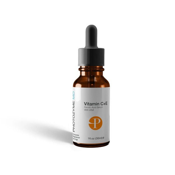 Photozyme Anti Aging Vitamin C + E Ferulic Acid Face Skincare, 1 fl. oz/30 ml