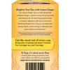 Yogi Tea Lemon Ginger Tea - 16 Tea Bags per Pack (6 Packs) - Organic Ginger Root Tea to Support Healthy Digestion - Includes Lemongrass, Lemon Flavor, Licorice Root, Lemon Peel & More