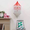 Christmas Decoration Balloons, Jumbo Mylar Foil Balloon Set, Santa Claus, Elk, Snowman, Reindeer, Candy Cane, Tree, Xmas Party Supplies Square Santa