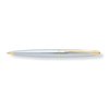 Cross ATX Refillable Ballpoint Pen, Medium Ballpen, Includes Premium Gift Box - Chrome/Gold