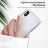 [2 Pack] Transparent Finger Ring Cell Phone Ring Holder Stand,360 Degree Rotation and 180 Degree Adjustable Finger Ring Kickstand with Polished Electroplated Phone Grip-Bear