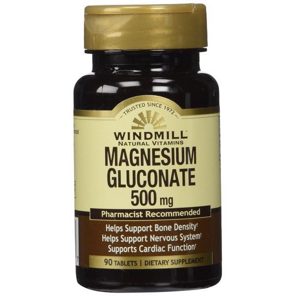 Magnesium Gluconate 500 Mg 90 Tb - From Windmill