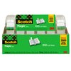 Scotch Magic Tape, Invisible, Home Office Supplies and Back to School Supplies for College and Classrooms, 6 Rolls with 6 Dispensers
