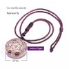 Day Day Up Orgonite Necklace Metatron Cube Resin Energy Pendant 26.38" Adjustable Energy Necklace