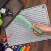 HYOUJIN 3 Pocket Wide Tooth Combs Plastic Detangling Shower Combs for Curly Hair, Wet Brush Detangle Comb for Women, Men, Green