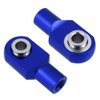 RC Short Rod Ends with Hollow Balls Aluminum Metal for Traxxas RC Cars, Replacement of 2742X (4-Pack) (Navy Blue)