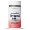 Best Nest Wellness Mama Bird Prenatal DHA Vitamin, Prenatal Omega 3 DHA Supplements, Supports Baby's Brain & Eye Development, 500 mg Triglyceride Fish Oil, Easy to Swallow Lemon Flavor Softgels, 60 Ct