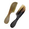 5MOONSUN5's Ox Horn Comb Premium Quality 100% Handmade Anti Static Natural Fine Horn Comb With smooth Handle- Professional Detangling Massage Fine tooth Comb A Great Gift - (9 inch)
