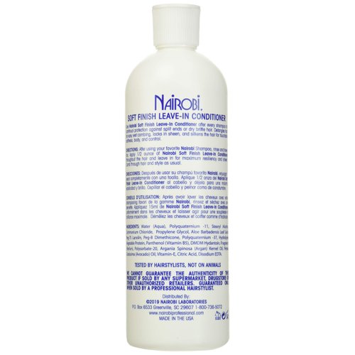 Nairobi Soft Finish Leave-in Conditioner, 16 Ounce