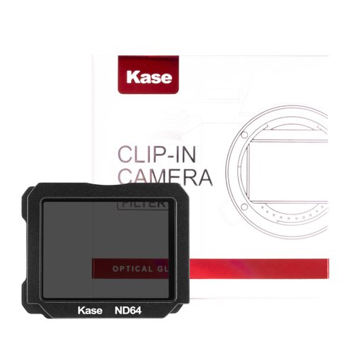 Kase Clip-in ND64 6 Stop ND Neutral Density Filter Dedicated for Sony Alpha A6700 Camera