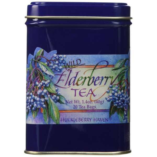 Taste The Wilderness Wild Elderberry Tea Tin (20 Tea Bags)