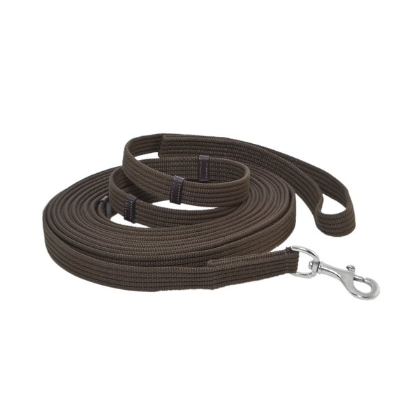 Horse Fare Products Brown Cotton Lunge Line