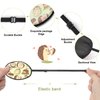 6 Pcs Eye Patches for Kids, Kids Eye Patches Silk Eye Patch Cute Elastic Lazy Eye Patch Kids Eye Patch with Elastic Strap for Single Right or Left Eye 6 Styles