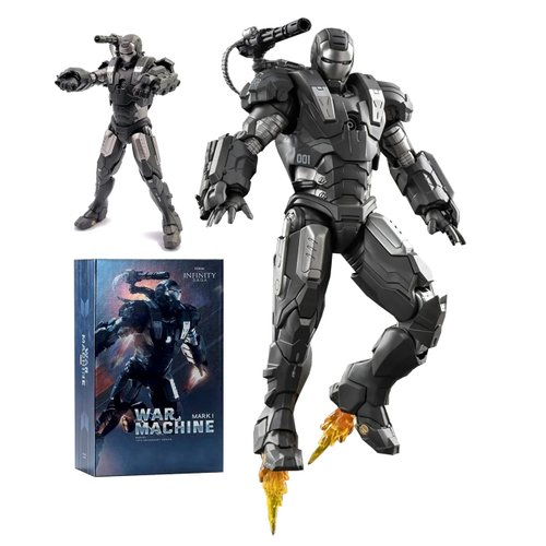 LonullyMege Ironman Action Figures Ultimate Set 2 Pack Toys,7 inch War Machine MK1 & Mark 46 with Lots of Accessories Collectible Statue Playset(WM1 & MK46)
