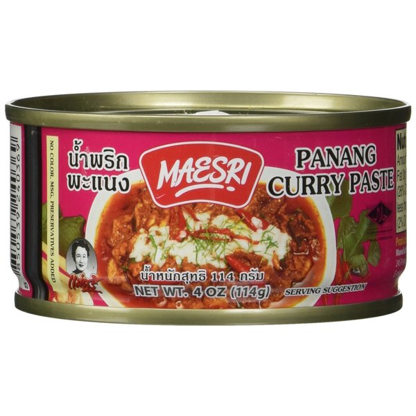 TastePadThai Panang Curry Paste Maesri, 4 Ounce