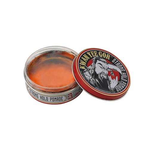 KWAN YEE GOR Strong Hold High Shine Hair Pomade 3.5oz for Men