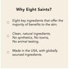 Eight Saints Skincare Pure Hyaluronic Acid Serum for Face Plumping, Natural and Organic Vitamin C Face Serum with Vitamin E for Fine Lines, Reduces Wrinkles, Firming, Hydrating, Anti-Aging, 1 Oz