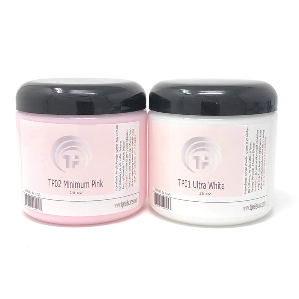 French Manicure Dipping Powder The professional Pink and White Dip Powder Set. (16 oz)