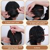 Retro Wooden Hair Sticks,Ymapinc 12pcs Chopsticks for Hair,Sturdy Texture but Light Weight,Bamboo Shape Hair Sticks for Buns,Hair Chopsticks Accessories for Women Girls