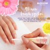 Blossom On the Mend Restoring Scented Portable Cuticle Oil Tube for Travel with Brush Tip, Infused with Real Flowers, 0.34 fl. oz/10ml, Hibiscus