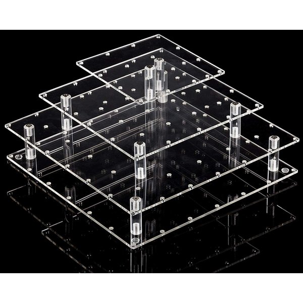 Cake Pop Display Stand For Drying, 56 Hole Cake Pop Holder , 3 Tiered Lollipop Holder For Party Candy Bar Dessert Table