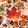 AOWDIAO Thanksgiving Stickers 200 Pcs Cute Thanksgiving Vinyl Stickers for Water Bottles Envelopes Scrapbooking Crafts Funny Fall Hoilday Stickers for Kids Teens Adults