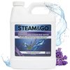 Steam & Go - Demineralized Water for Steam Cleaner, PVC-Free Floor Cleaner Liquid Compatible With Any Mop Steamer, Ready-to-Use Multisurface Cleaner, Scented Mop Solution, Lavender, 32 oz