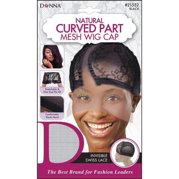 DONNA Naturel Curved Part Mesh Wig Cap Wig Head Wig Caps for Women Hair Net