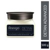 Raaga Professional Detan Advanced Cream 17.64 Ounce (500g) | to Nourish & Hydrate | with Goodness of Charcoal & Dead Sea Mud | Deep-Cleansing for Radiant Skin