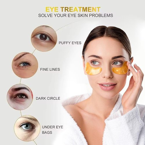 Mariposa Self-Care Products 24K Gold Eye Masks