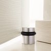 Design House 189332-SN Cylindrical Door Stop, 2-Pack, Satin Nickel, 2 Pack