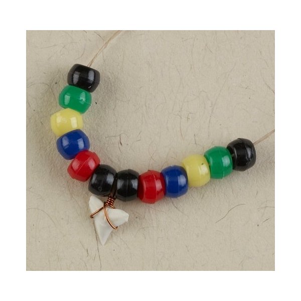 Nature-Watch Shark Tooth Necklace Craft Kit (Makes 25 Projects)