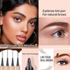 Eyebrow Pen Gray Eyebrow Microblading Pencil Eyebrow 4 point Lift & Snatch Brow Pen Mothers Day Gifts Eyebrow Tattoos Pen Waterproof Natural Looking Long Lasting Eye Makeup Brow Pencil (Gray 03#)