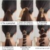 Spiral Hair Ties for Women No Damage Coil Hair Ties for Girls Telephone Wire Hair Tie Elastic Hair Bands Teleties Ponytail Holders Telephone Line Hairties Hair Accessories Phone Cord Hair Scrunchies