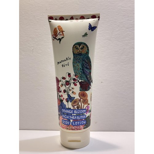 Heathcote & Ivory Nathalie Lete Orange Blossom Body Lotion Forrest Folk Owl 8.5oz