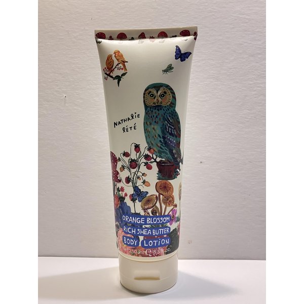 Heathcote & Ivory Nathalie Lete Orange Blossom Body Lotion Forrest Folk Owl 8.5oz