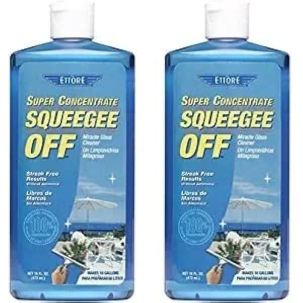 Ettore 30116 Squeegee-Off Window Cleaning Soap, 16 Fl Oz (Pack of 2)