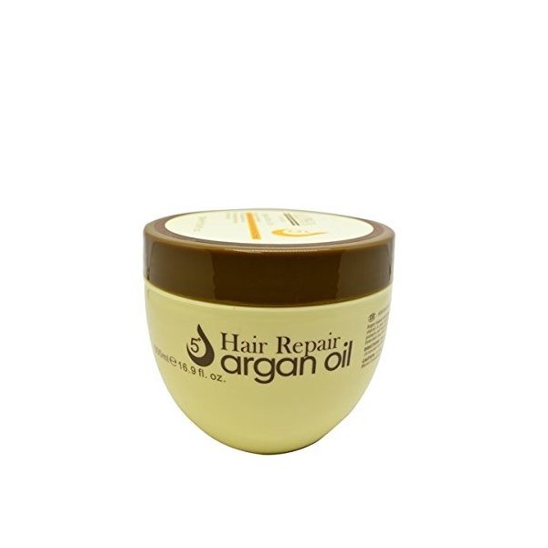 Moroccan Argan Oil Original Hydrating Mask Hair repair Organic hair Care By Alpha New York 500 ml. / 16.9 fl. oz.