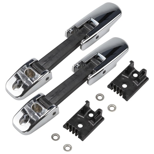 RLB-HILON 1Pair Hood Latch Compatible with Kenworth T170, T270, T330, T370, T660 / Peterbilt 325, 335, 337, 340, 348, 384, 386, 567, 569, 579 / Mack CH612 CH613 / Blue Bird Vision School Bus