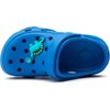 HOBIBEAR Boys and Girls Classic Graphic Toddler Garden Clogs Slip on Water Shoes (Blue-Size 7 Toddler)