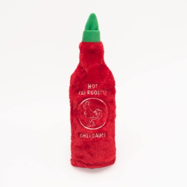Zippy Paws Crusherz Dog Toy Hot Sauce