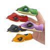 AQKILO Snake Finger Puppet Set, Animals Puppet Show Theater Props, Novelty Toys Weird Stuff Gifts, 5Pcs