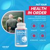 Go Out - Extra Strength Flare Up Support - Uric Acid Balance with Tart Cherry, Celery Seed, Turmeric - Non-GMO, Gluten-Free - 60 Caps