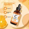 SilkyShark Vitamin C Facial Essence (1 Fl, Oz), Antiaging Serum & Eye Serum with Vitamin C, Hyaluronic Acid, Vitamin E Serum, Radiance Serum, Boosts Skin Collagen