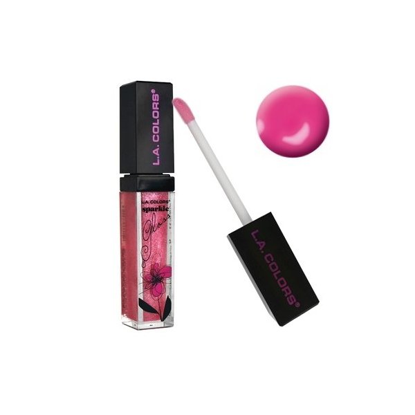 LA COLOR Jellie, Shimmer & Sparkle Lip Gloss - Coral Pink