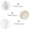 minkissy 5pcs Vanity Mirror Comb Set Paddle Brush Detangling Hair Brush Travel Vanity Mirror Round Purse Mirror Handheld Girl Makeup Set Hair Brush Holder Detangling Paddle Brush Hair Comb