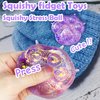 ZTATU Cat Paws Stress Balls for Adults (1PCS) Squishy Sugar Ball Squishy Fidget Toys, Autism Sensory Toys Party Favors Squishy Balls for Kids Stress Relief Toy Easter Basket Stuffers (Purple)