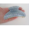 Generic Art deco blue and multi color glitter sparkle hair claw clip for thick hair
