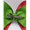 Naughty or Nice Christmas Holiday Hair Bow